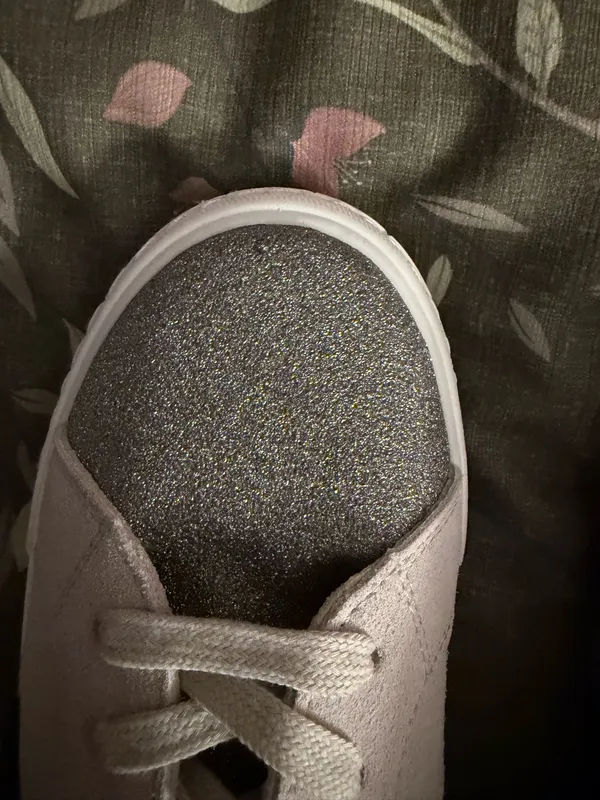 Vintage Havana Parker - Gray Suede Black Star Glitter Toe - Size [ - Image 5