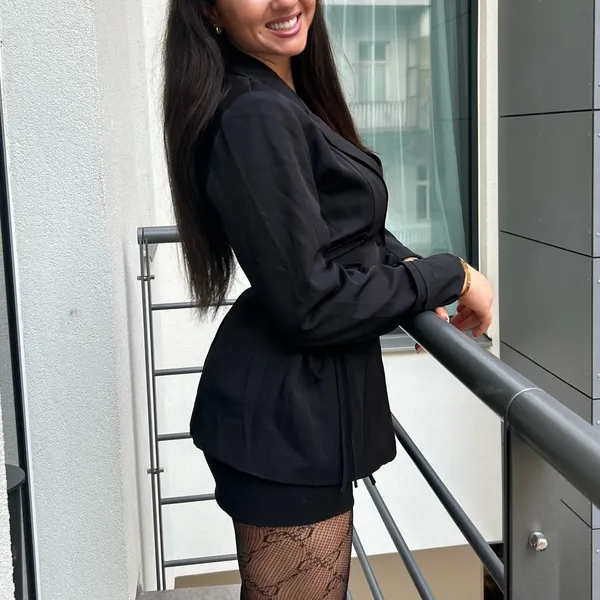 Revolve Black Mini Skirt - Image 3