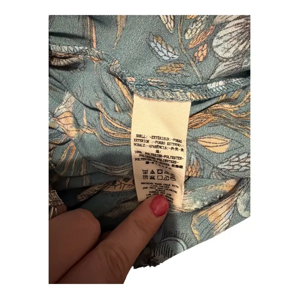 Free People Purple Haze Floral Long Tunic, Medium - Image 7