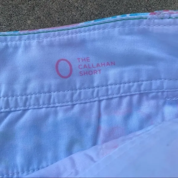 Lilly Pulitzer Lobstah Roll Callahan Shorts Womens 0 Green Pink White - Image 3