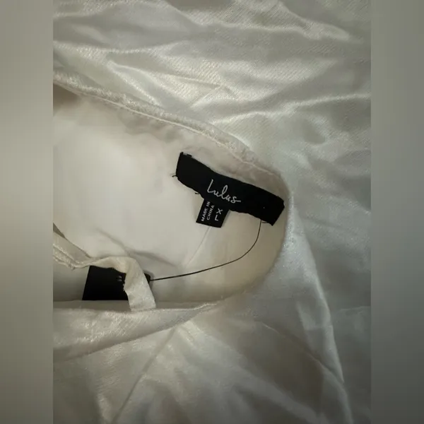 Lulus Sophisticated Selection White Sleeveless Backless Mini
Dress - Image 6