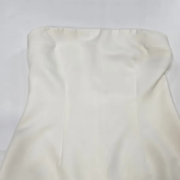 Superdown Isabel Strapless Mini Dress in White Small - Image 4