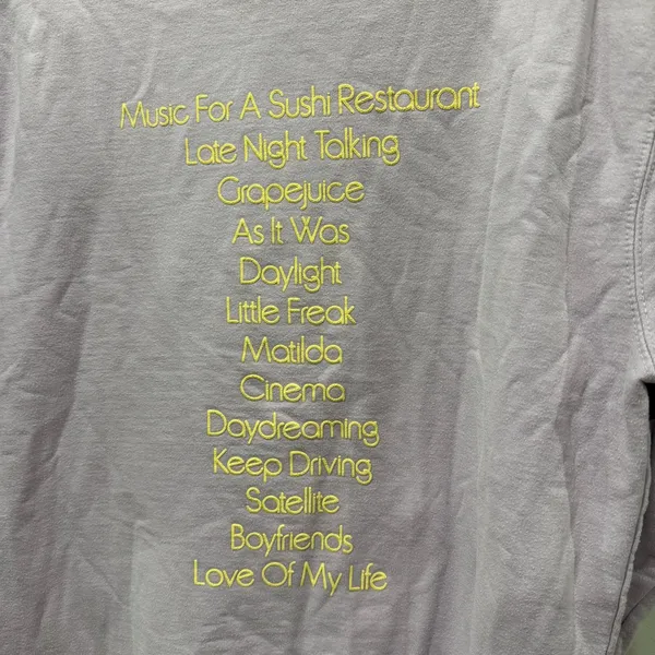 2022 Official Harry Styles House Love On Tour Lavender‎ Hoodie Size Medium - Image 6