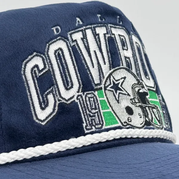 47 Brand Dallas Cowboys Go Big Velour Snapback Hat‎ Women's OSFA NWT - Image 7