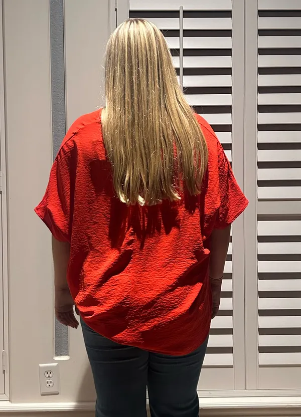 JODIFL Blouse Oversized Red - Image 4