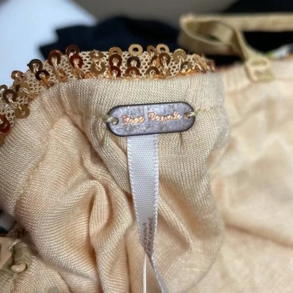Free People Ta Da Top Gold L - Image 7