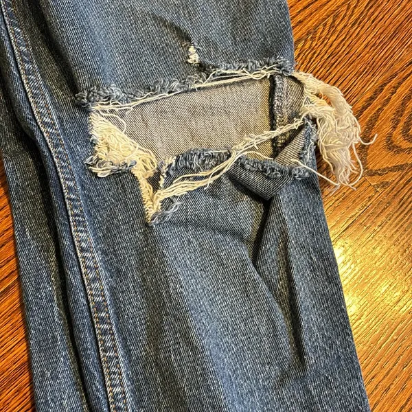 Abercrombie Curve Love Ultra High Rise 90s Straight Jean - Image 2