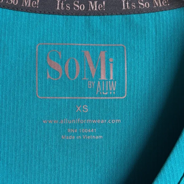 All Uniform Wear SoMi Scrub Top‎ Womens XS - Image 2