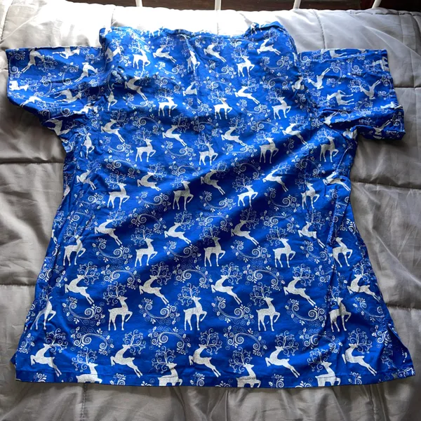 Tafford Uniform Christmas Scrub Top Multiple Size M - Image 8