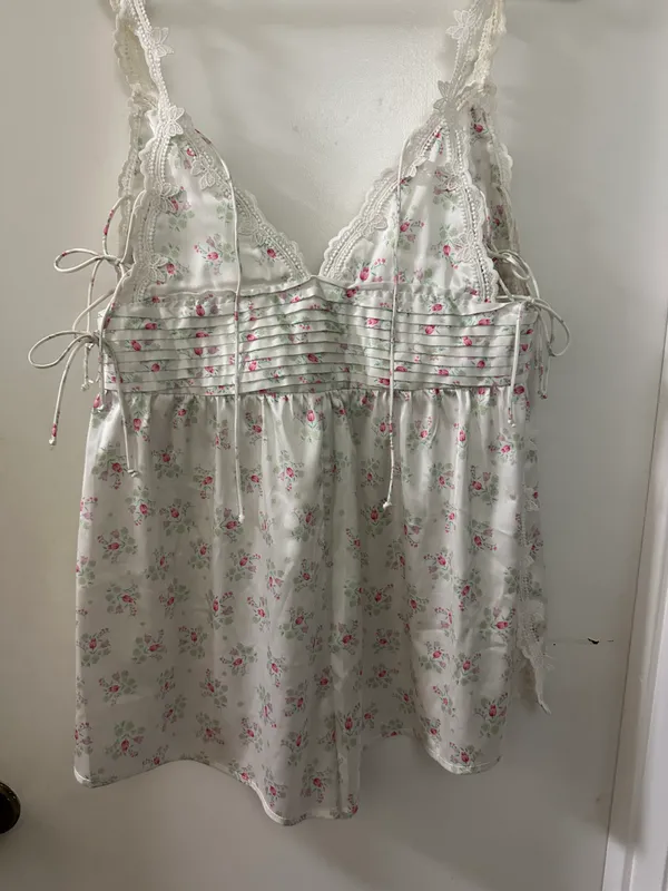 For Love & Lemons Bluebell Bouquet Romper - Image 6