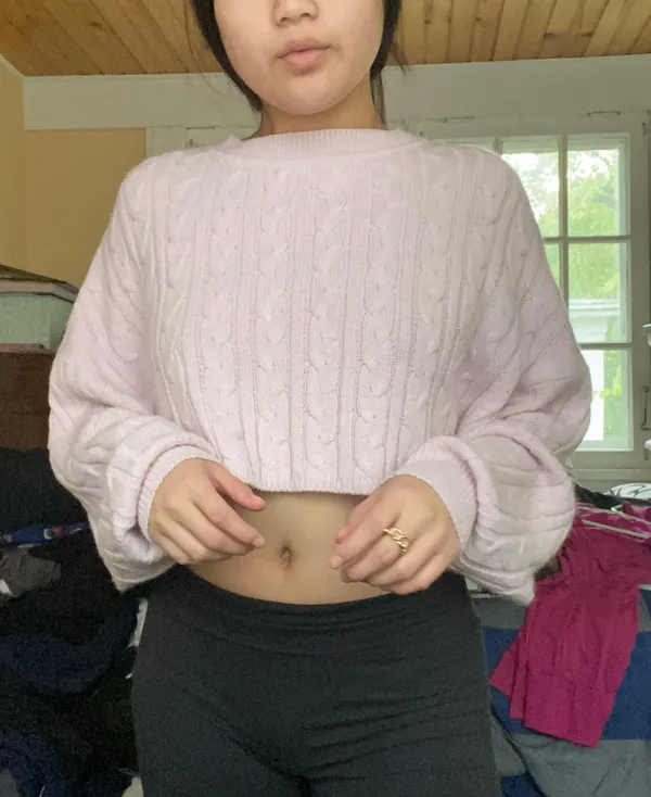 Garage cropped sweater - Image 2
