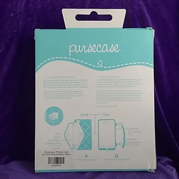 𝅺NIB Pursecase for iPhone 6 Plus - Image 2