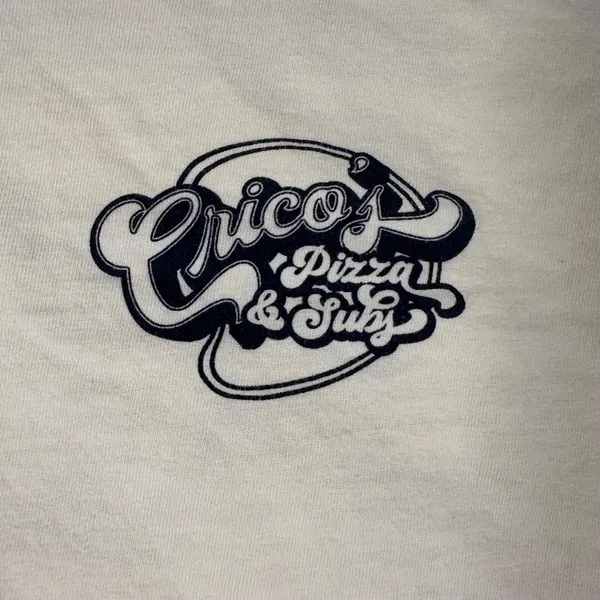 Cricos Pizza & Subs Comfort Colors Unisex Large Yellow‎ Short Sleeve Gulf Shores - Image 3
