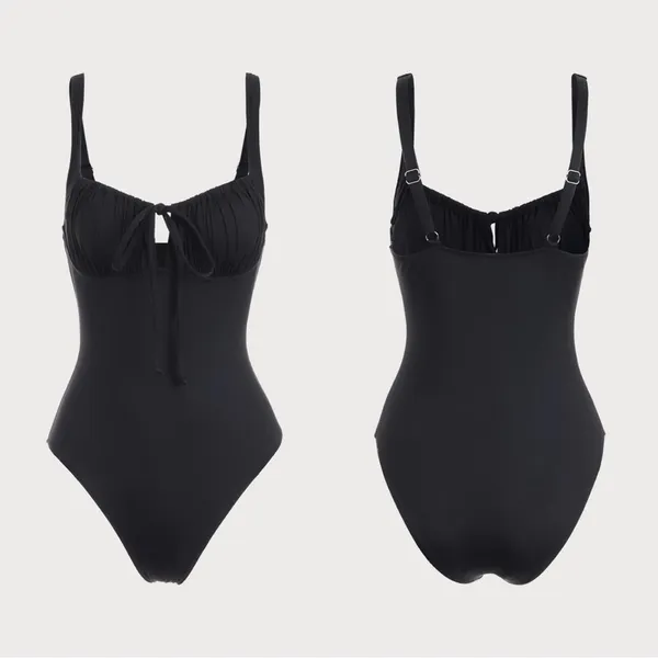 Berlook Cutout Tie One-Piece Swimsuit 06 - Image 6