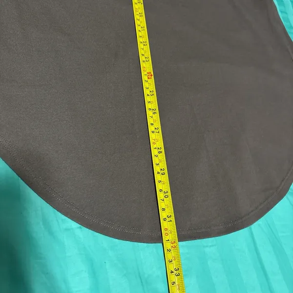 GymShark Open Back Ark Long Sleeve Shirt Women’s Medium Athletic Gray Top - Image 14