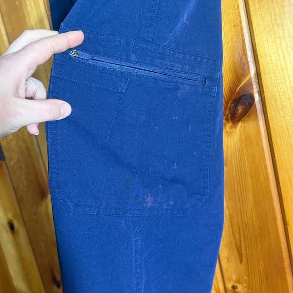 Women’s fig Navy Blue scrub pants size medium FIGS Women Yola Skinny Scrub Pant - Image 7