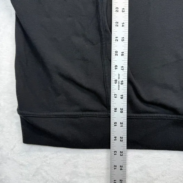 Nike Dri-FIT Sweatshirt Pullover Mesh Trim Center Swoosh Athletic Top Black‎ XXL - Image 3