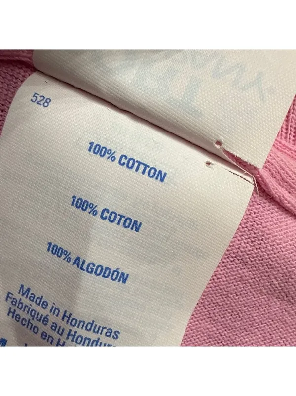 He's a Ten But in Pesos Graphic Tee Pink Medium - Image 4