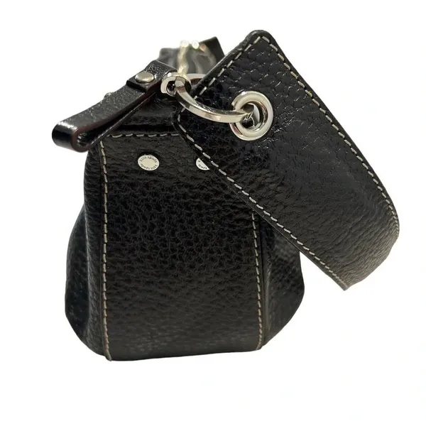 Kate Spade Black Leather Shoulder Bag Women's Handbag with Zip Pocket - Image 2