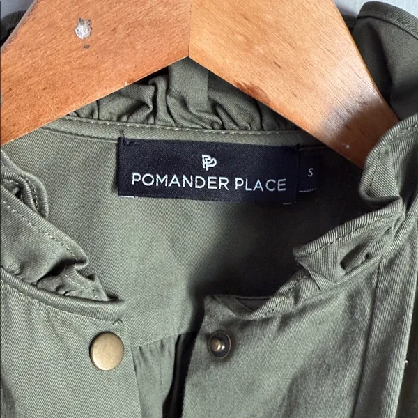 Tuckernuck Pomander Place Green Claiborne Dress Small - Image 7