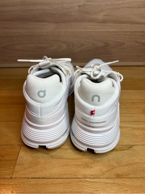 On Running Cloudnova 2 Women's Sneakers in White - Size 9 - Image 4