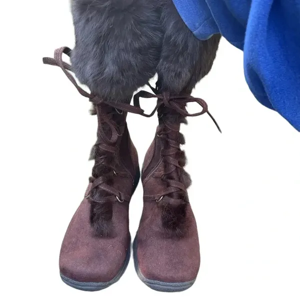 YELLOW BOX BROWN WINTER BOOTS - Image 4