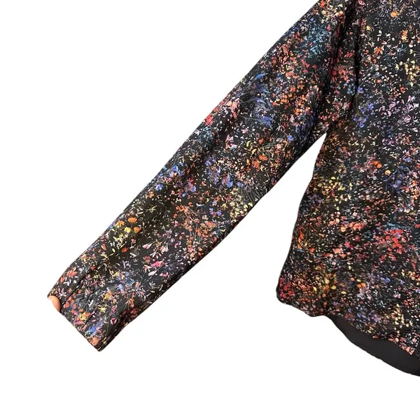 Lululemon Pack it Up‎ Jacket Flowerescent Multi Print Size 4 RARE - Image 8