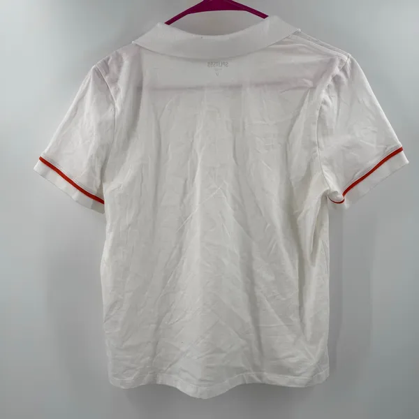 Splits59 Polo Top Womens SZ Medium Steffi White Preppy Organic Cotton Tennis UO - Image 16