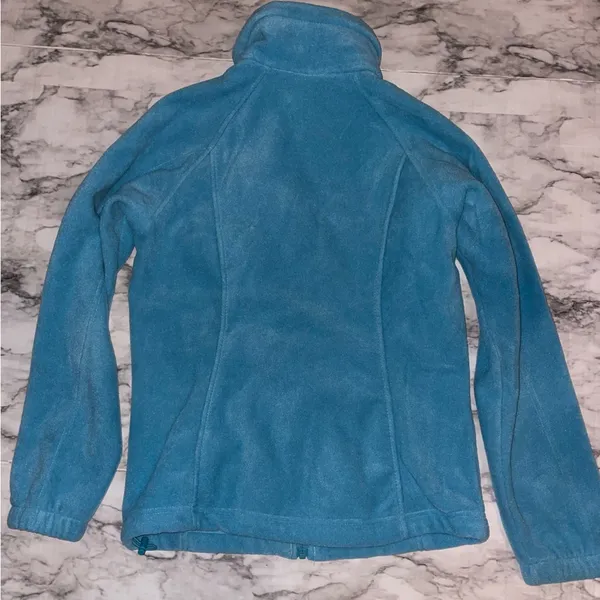 Columbia Turquoise Full-Zip Fleece Jacket - Image 2