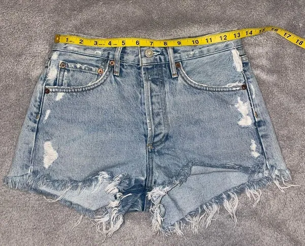 AGOLDE Parker cut off shorts size 24 - Image 6