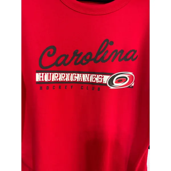 Fanatics T-Shirt Carolina Hurricanes Local Pride Women Large Red Hockey NHL New - Image 2