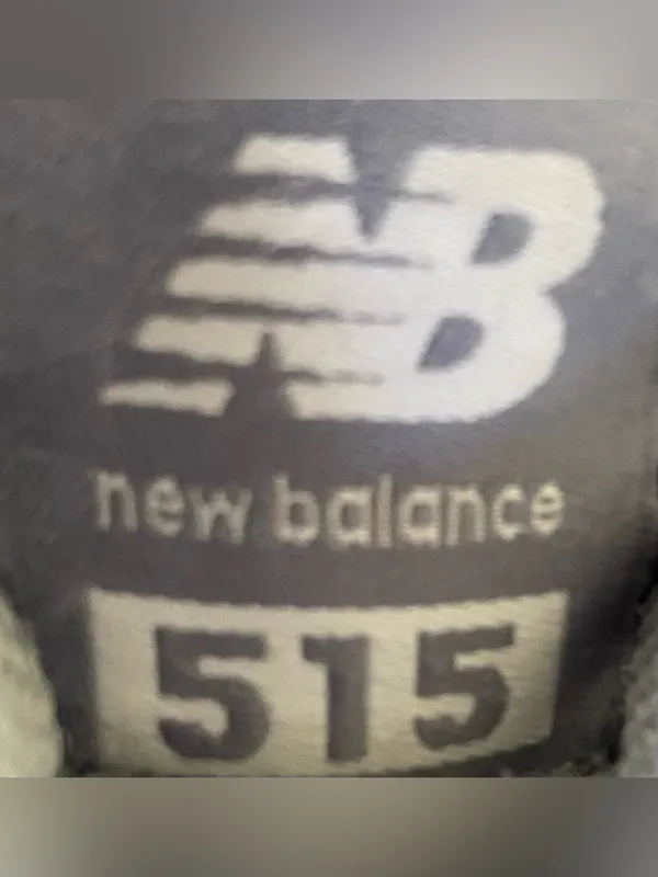 NEW BALANCE 515 suede sneakers gray white logo lace up low top NEW size 9.5 - Image 9