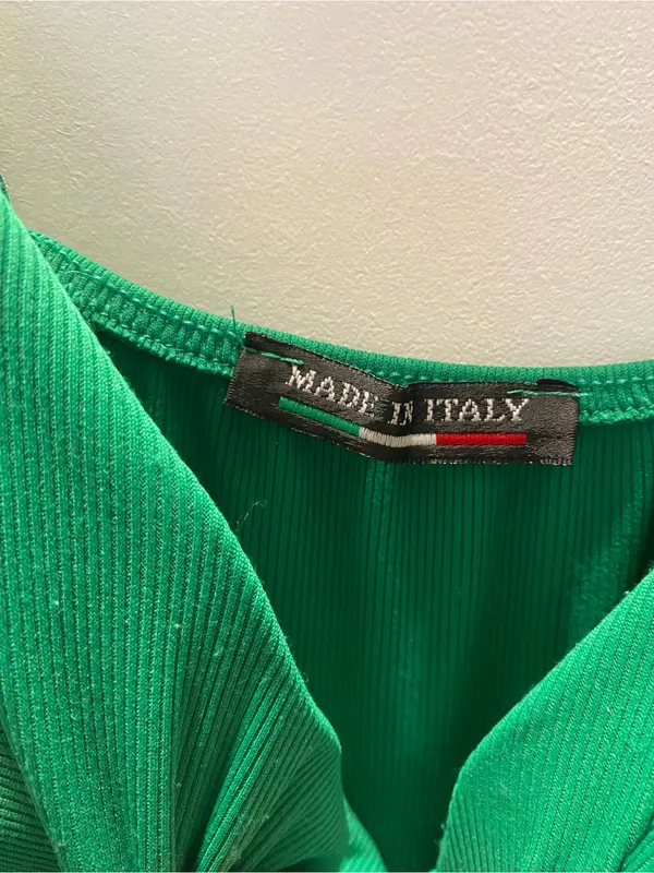 Green Maxi Dress Size S, With padded breast cups.. B-C Cup. - Image 3
