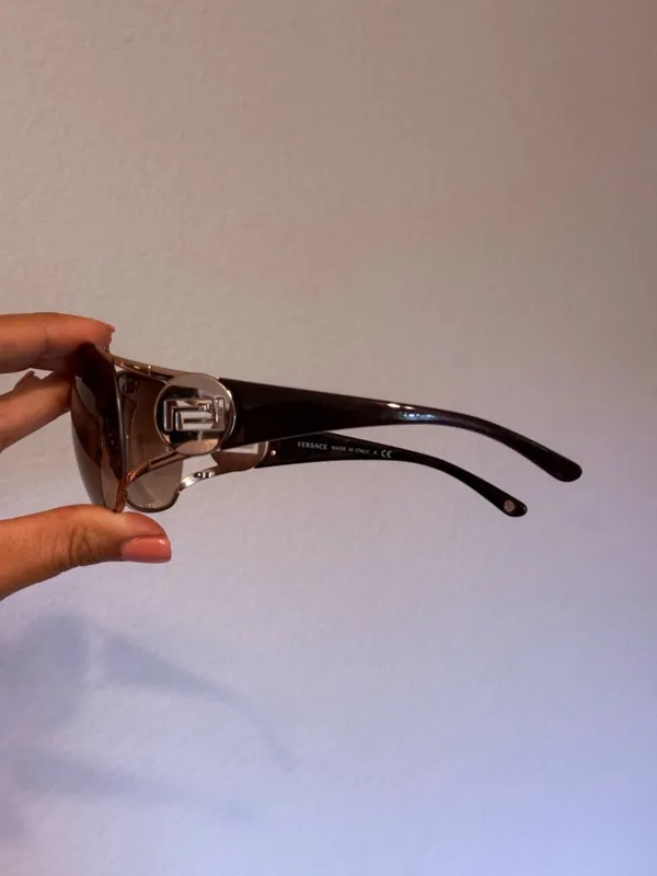 VERSACE | Vintage Brown Sunglasses | E03 - Image 4