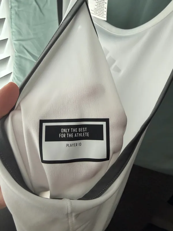 Adidas AEROREADY White Racerback Athletic Tank Top - Image 6