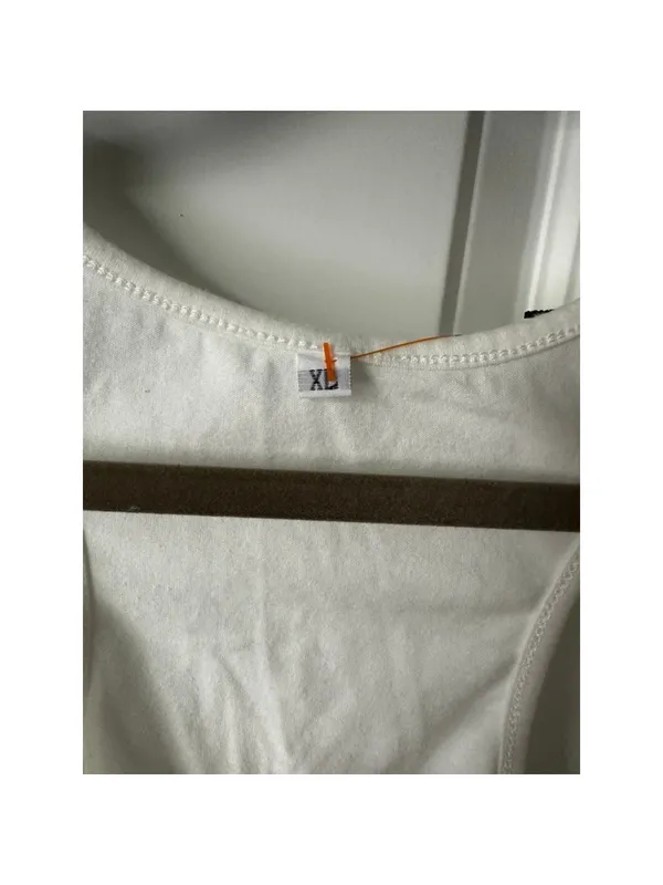 White USA Rhinestone Tank Top XL - Image 4