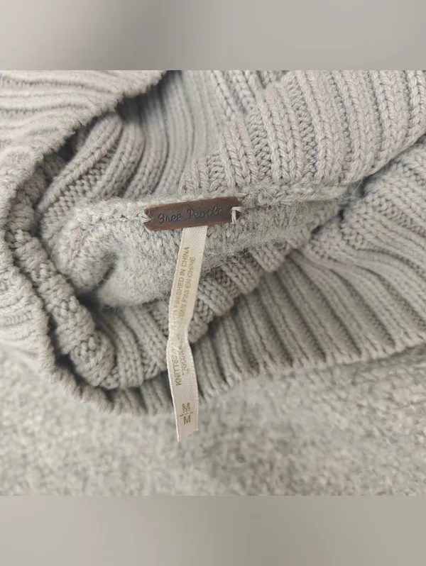 Free People‎ Milo Pullover sweater Size M - Image 5