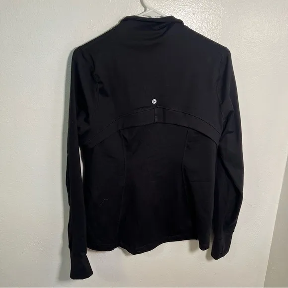 90 Degree by Reflex Women's Sz Large Full Zip Runner Jacket Black Stretch Pocket - Image 7