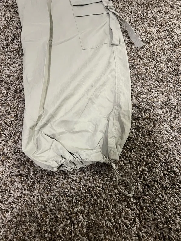 ZARA Parachute Pants Cargo - Image 4