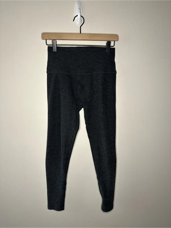 Beyond Yoga Spacedye Leggings charcoal grey size medium yoga Pilates workout - Image 8