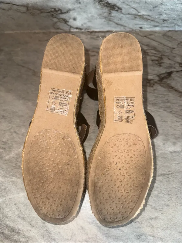 Qupid Black Platform Espadrille Sandals with Ankle Strap - Image 7