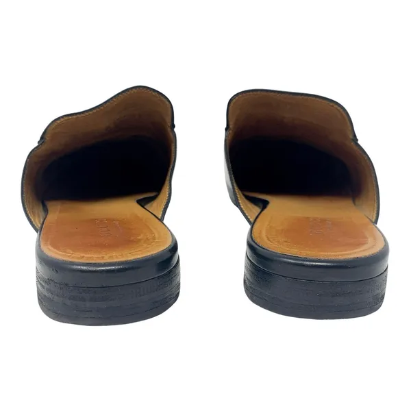 Gucci Princetown Black Leather Horsebit Mules Loafers 39.5 - Image 5