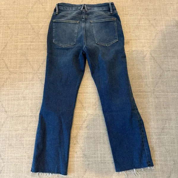 Good American Dark Blue Ankle Jeans 8/29 - Image 2