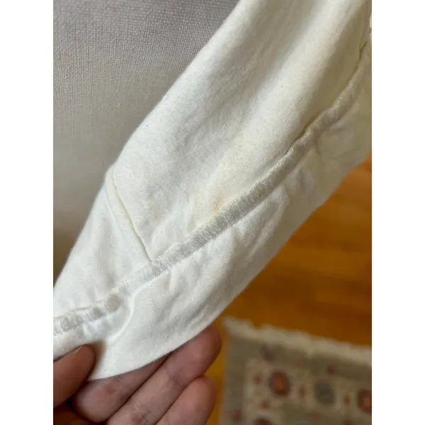 NWT Lucky Brand Cream White Eyelet Hook Closure Sleeveless Corset - Image 6