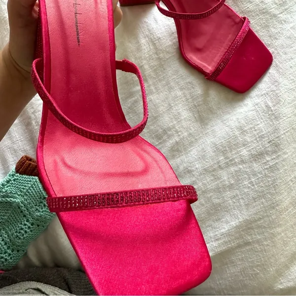 Billini Hot Pink Pink Block Sandal Heel - Image 7