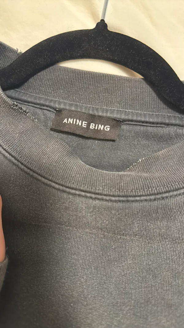 ANINE BING Sweatshirt Grey - Image 2