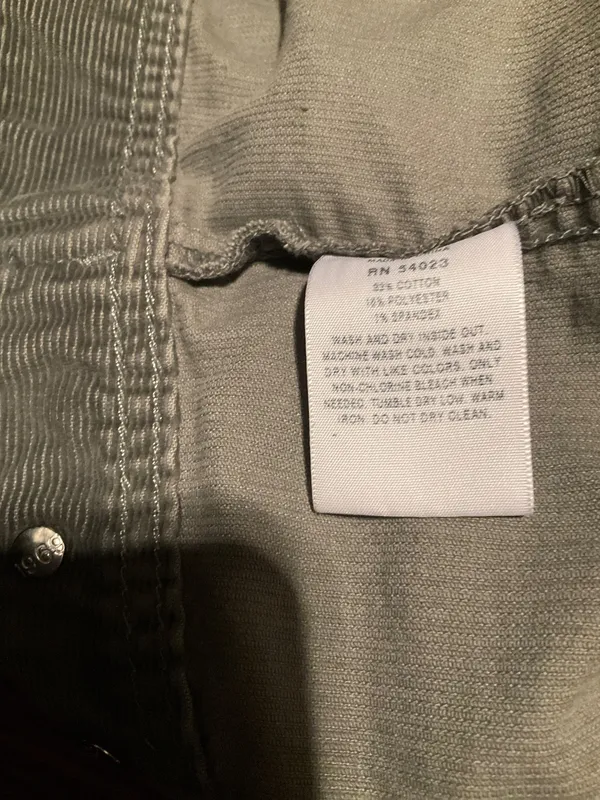 Gap Gray Corduroy Jacket Sz. S - Image 4