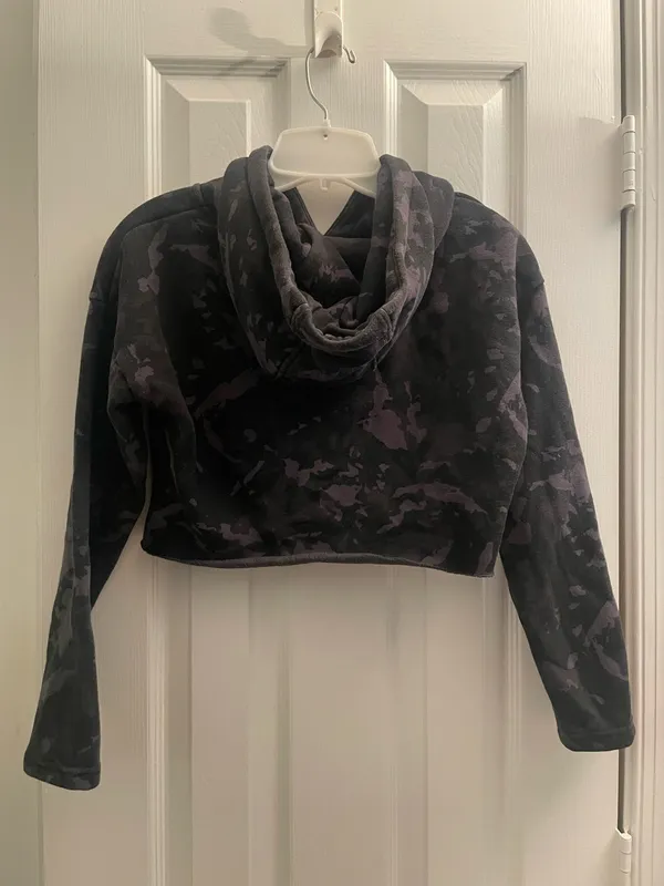 Alphalete Cropped Hoodie Camo - Image 2