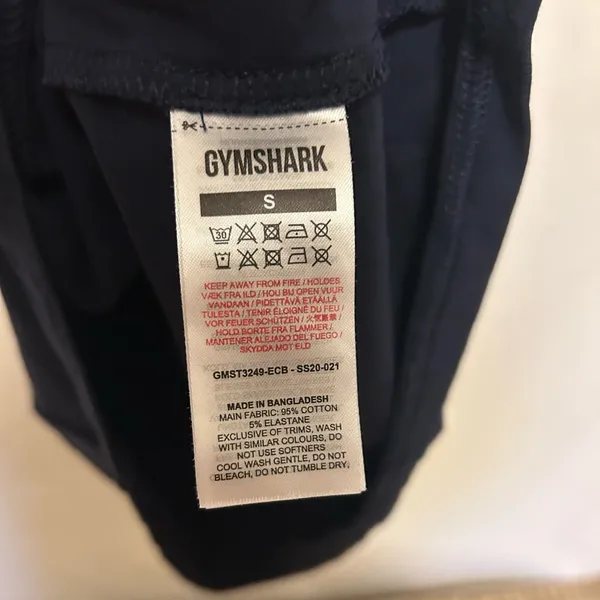 Gymshark Drop Arm‎ Muscle Tank Size Small - Image 5