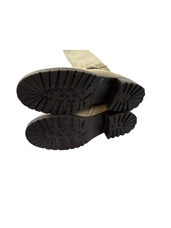 -J. Crew Boots Womens Size 9 Suede Leather Mid Calf Quiet Luxury Old Money Italy - Image 9